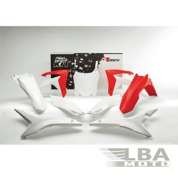 14 999 р. Комплект пластика R-Tech Honda CRF250R 14-17, CRF450R 13-16 (R-KITCRF-OEM-517) красный-белый  r-kitcrf-oem-517  с доставкой в г. Воронеж. Увеличить фотографию 1