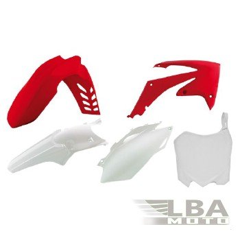 12 749 р. Комплект пластика R-Tech Honda CRF250R 10, CRF450R 09-10 (R-KITCRF-OEM-513 ) красный-белый  r-kitcrf-oem-513  с доставкой в г. Воронеж. Увеличить фотографию 1