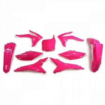 14 999 р. Комплект пластика R-Tech Honda CRF250R 14-17, CRF450R 13-16 (R-KITCRF-FU0-517) неоновый розовый  r-kitcrf-fu0-517  с доставкой в г. Воронеж. Увеличить фотографию 1