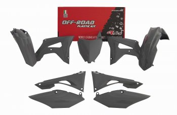 14 999 р. Комплект пластика R-Tech Honda CRF250R 19-20, CRF450R 19-20 (R-KITCRF-GR0-519) Quantum Grey серый  r-kitcrf-gr0-519  с доставкой в г. Воронеж. Увеличить фотографию 1