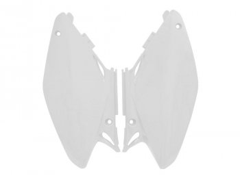 5 899 р. Обтекатели задн. боковые R-Tech Honda CR125250 02-07 (R-FICR0BN0203) белые  r-ficr0bn0203  с доставкой в г. Воронеж. Увеличить фотографию 1