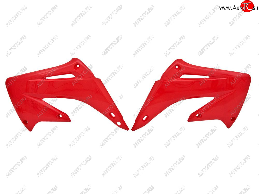 5 899 р. Обтекатели радиатора R-Tech Honda CR125250 02-07 (R-CVCR0RS0203) красные  r-cvcr0rs0203  с доставкой в г. Воронеж