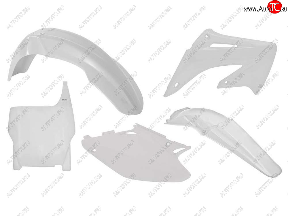12 749 р. Комплект пластика R-Tech Honda CR125250 2004-2007 (R-KITCR0-BN0-503) Белый  r-kitcr0-bn0-503  с доставкой в г. Воронеж
