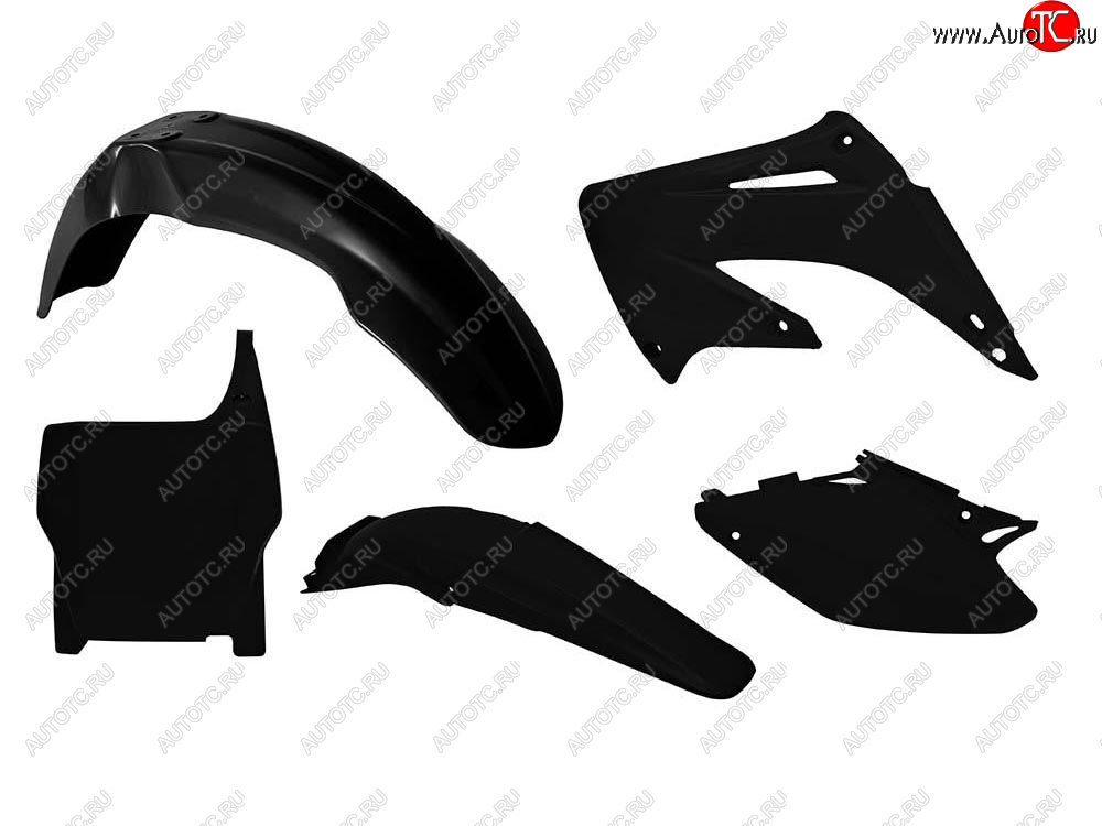 12 749 р. Комплект пластика R-Tech Honda CR125250 2004-2007 (R-KITCR0-NR0-503) Черный  r-kitcr0-nr0-503  с доставкой в г. Воронеж