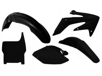 12 749 р. Комплект пластика R-Tech Honda CRF250R 04-05 (R-KITCRF-NR0-507) Черный  r-kitcrf-nr0-507  с доставкой в г. Воронеж. Увеличить фотографию 1