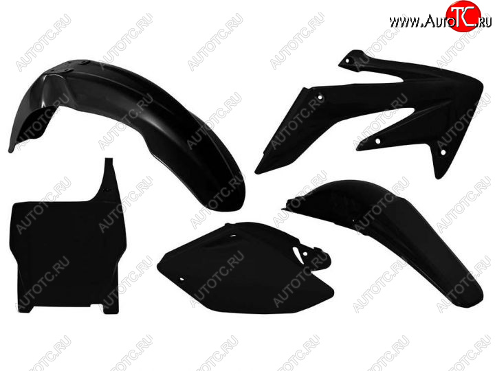 12 749 р. Комплект пластика R-Tech Honda CRF250R 04-05 (R-KITCRF-NR0-507) Черный  r-kitcrf-nr0-507  с доставкой в г. Воронеж
