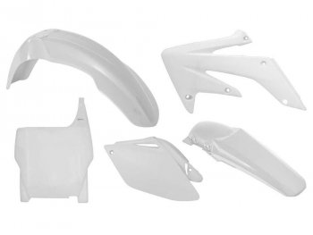 12 749 р. Комплект пластика R-Tech Honda CRF250R 06-07 (R-KITCRF-BN0-508) Белый  r-kitcrf-bn0-508  с доставкой в г. Воронеж. Увеличить фотографию 1