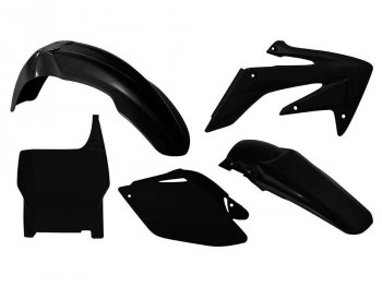 12 749 р. Комплект пластика R-Tech Honda CRF250R 06-07 (R-KITCRF-NR0-508) Черный  r-kitcrf-nr0-508  с доставкой в г. Воронеж. Увеличить фотографию 1