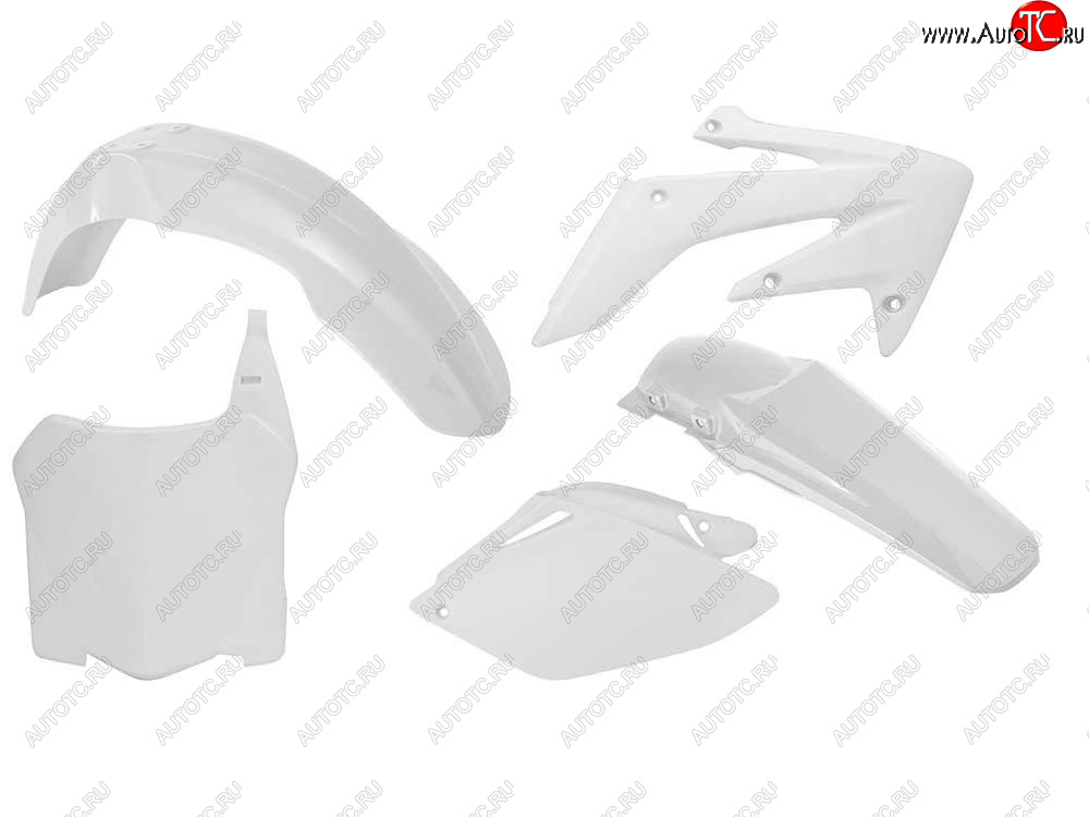 12 749 р. Комплект пластика R-Tech Honda CRF250R 08-09 (R-KITCRF-BN0-588) Белый  r-kitcrf-bn0-588  с доставкой в г. Воронеж