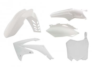 12 749 р. Комплект пластика R-Tech Honda CRF250R 10-13, CRF450R 09-12 (R-KITCRF-BN0-513) Белый  r-kitcrf-bn0-513  с доставкой в г. Воронеж. Увеличить фотографию 1