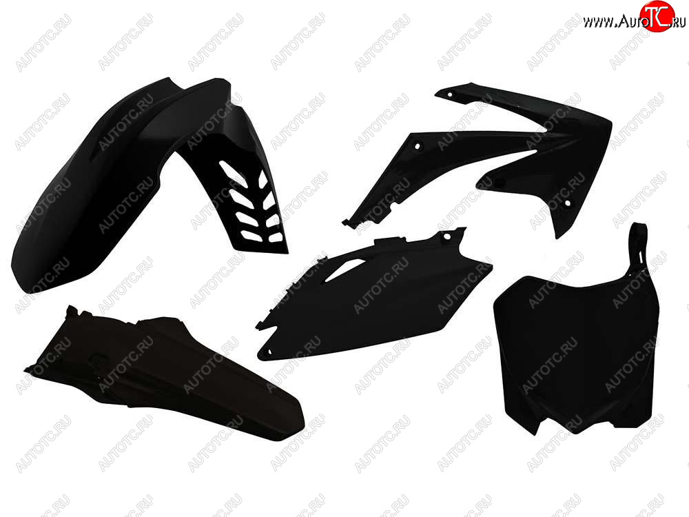 12 749 р. Комплект пластика R-Tech Honda CRF250R 10-13, CRF450R 09-12 (R-KITCRF-NR0-513) Черный  r-kitcrf-nr0-513  с доставкой в г. Воронеж