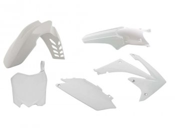12 749 р. Комплект пластика R-Tech Honda CRF250R 11-13, CRF450R 11-12 (R-KITCRF-BN0-516) Белый  r-kitcrf-bn0-516  с доставкой в г. Воронеж. Увеличить фотографию 1