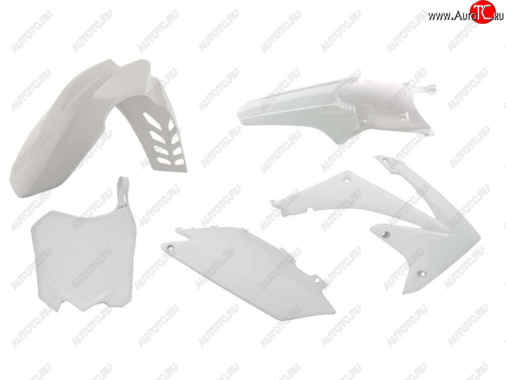 12 749 р. Комплект пластика R-Tech Honda CRF250R 11-13, CRF450R 11-12 (R-KITCRF-BN0-516) Белый  r-kitcrf-bn0-516  с доставкой в г. Воронеж