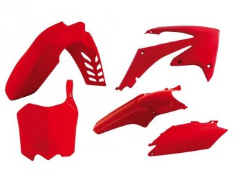 12 749 р. Комплект пластика R-Tech Honda CRF250R 11-13, CRF450R 11-12 (R-KITCRF-RS0-516) Красный  r-kitcrf-rs0-516  с доставкой в г. Воронеж. Увеличить фотографию 1