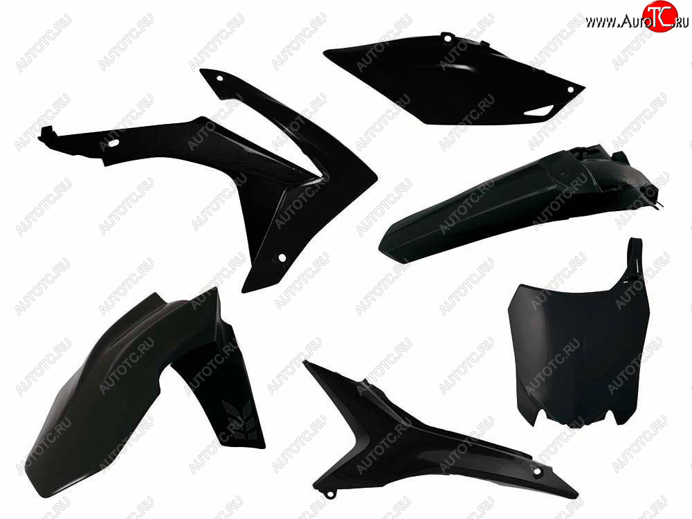 14 999 р. Комплект пластика R-Tech Honda CRF250R 14-17, CRF450R 13-16 (R-KITCRF-NR0-517) Черный  r-kitcrf-nr0-517  с доставкой в г. Воронеж