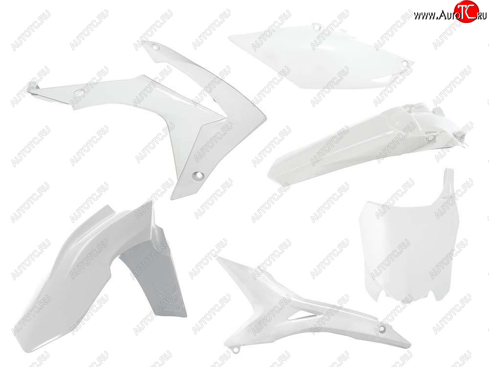14 999 р. Комплект пластика R-Tech Honda CRF250R 14-17, CRF450R 13-16 (R-KITCRF-BN0-518) Белый  r-kitcrf-bn0-518  с доставкой в г. Воронеж