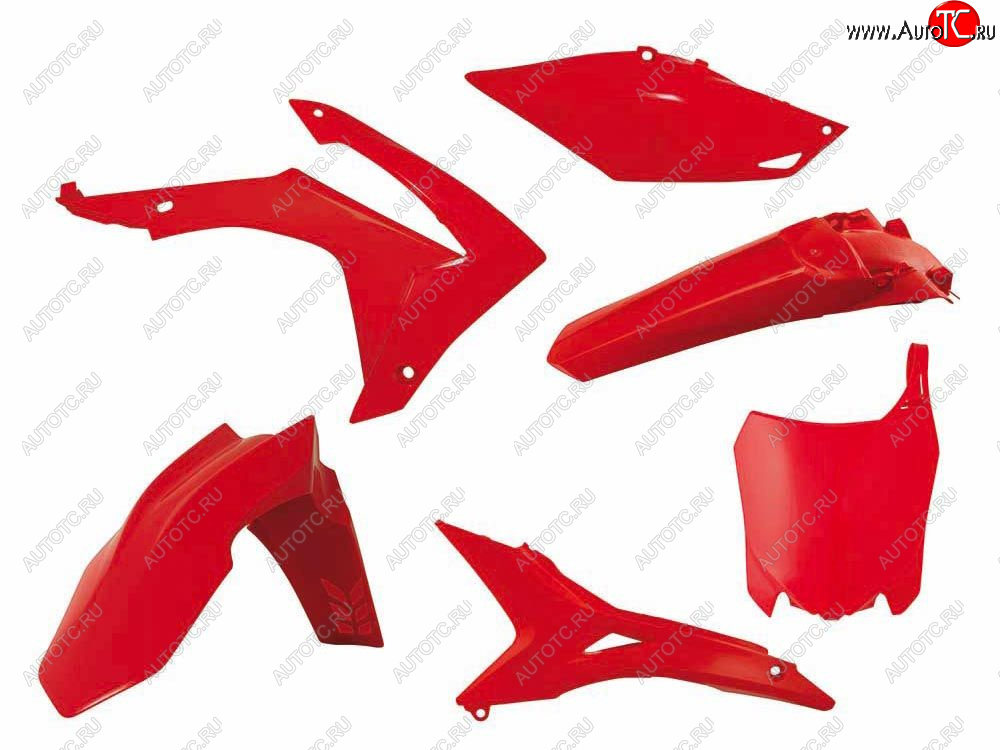 14 999 р. Комплект пластика R-Tech Honda CRF250R 14-17, CRF450R 13-16 (R-KITCRF-RS0-518) Красный  r-kitcrf-rs0-518  с доставкой в г. Воронеж