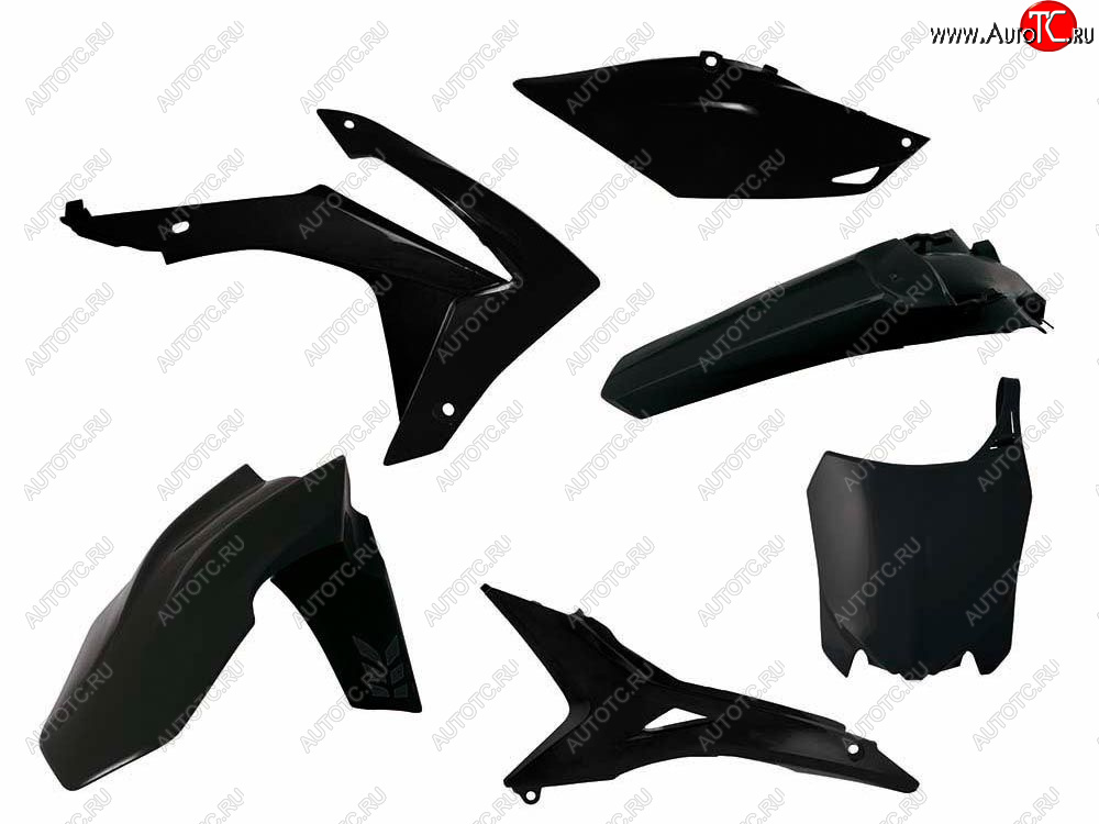 14 999 р. Комплект пластика R-Tech Honda CRF250R 14-17, CRF450R 13-16 (R-KITCRF-NR0-518) Черный  r-kitcrf-nr0-518  с доставкой в г. Воронеж