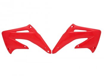 5 899 р. Боковины радиатора R-Tech Honda CRF450R 02-04 (R-CVCRFRS0203) красный  r-cvcrfrs0203  с доставкой в г. Воронеж. Увеличить фотографию 1