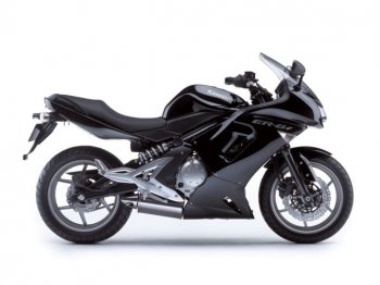 25 899 р. Комплект пластика для мотоцикла Kawasaki ER-6F 06-08 Черный  пм-00028819  с доставкой в г. Воронеж. Увеличить фотографию 1