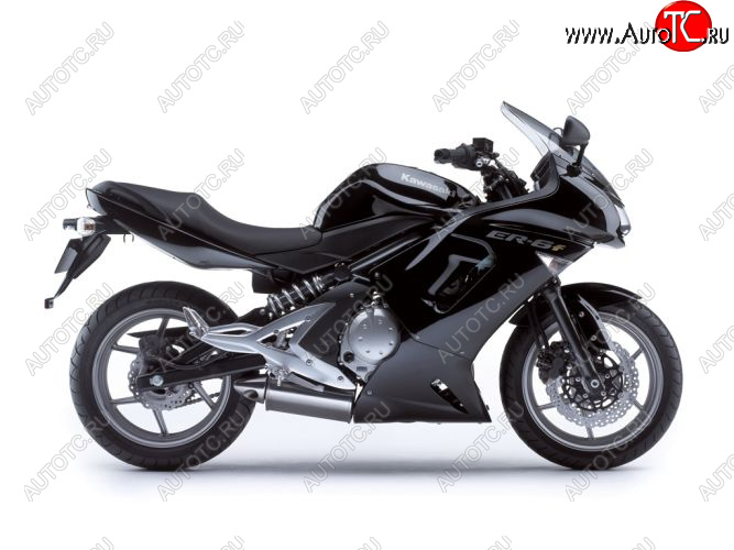 25 899 р. Комплект пластика для мотоцикла Kawasaki ER-6F 06-08 Черный  пм-00028819  с доставкой в г. Воронеж