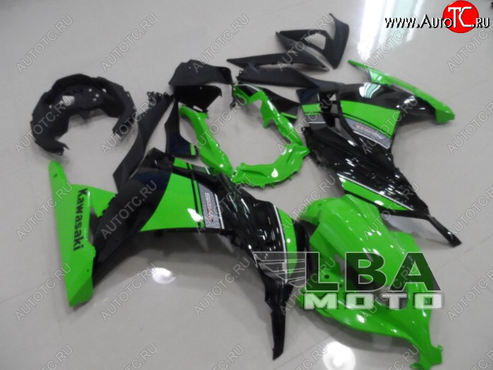 4 599 р. Правый верхний боковой пластик для Kawasaki Ninja 300R 13-15 Без цвета  пм-00003412  с доставкой в г. Воронеж