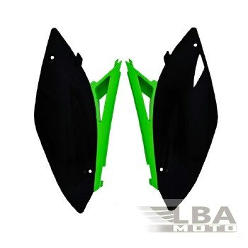 7 399 р. Обтекатели задн. боковые R-Tech Kawasaki KX250F 09-12, KX450F 09-11 (R-FIKXFNRVE29) зеленыечерные  r-fikxfnrve29  с доставкой в г. Воронеж. Увеличить фотографию 1