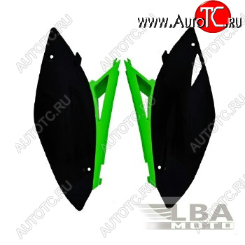 7 399 р. Обтекатели задн. боковые R-Tech Kawasaki KX250F 09-12, KX450F 09-11 (R-FIKXFNRVE29) зеленыечерные  r-fikxfnrve29  с доставкой в г. Воронеж