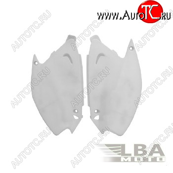5 899 р. Обтекатели задн. боковые R-Tech Kawasaki KX125250 03-08 (R-FIKX0BN0300) белые  r-fikx0bn0300  с доставкой в г. Воронеж