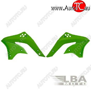 7 399 р. Обтекатели радиатора R-Tech Kawasaki KX450F 06-08 (R-CVKXFVE0046) зеленые  r-cvkxfve0046  с доставкой в г. Воронеж