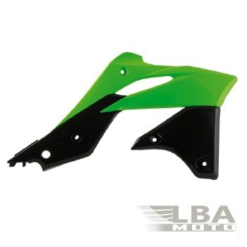 7 399 р. Обтекатели радиатора R-Tech Kawasaki KX250F 13-16 (R-CVKXFVENR13) зеленыечерные  r-cvkxfvenr13  с доставкой в г. Воронеж. Увеличить фотографию 1