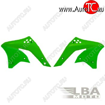 7 399 р. Обтекатели радиатора R-Tech Kawasaki KX250F 06-08 (R-CVKXFVE0026) зеленые  r-cvkxfve0026  с доставкой в г. Воронеж