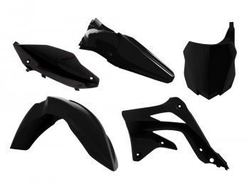 12 749 р. Комплект пластика R-Tech Kawasaki KX450F 13-15 (R-KITKXF-NR0-515) черный  r-kitkxf-nr0-515  с доставкой в г. Воронеж. Увеличить фотографию 1