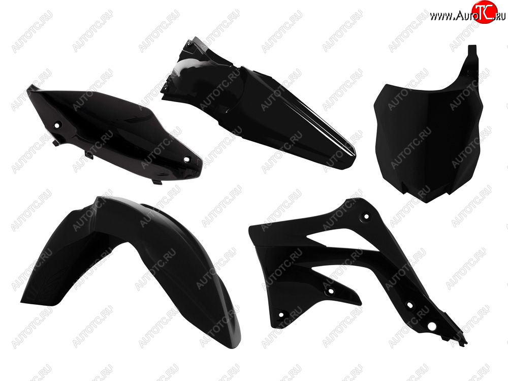12 749 р. Комплект пластика R-Tech Kawasaki KX450F 13-15 (R-KITKXF-NR0-515) черный  r-kitkxf-nr0-515  с доставкой в г. Воронеж