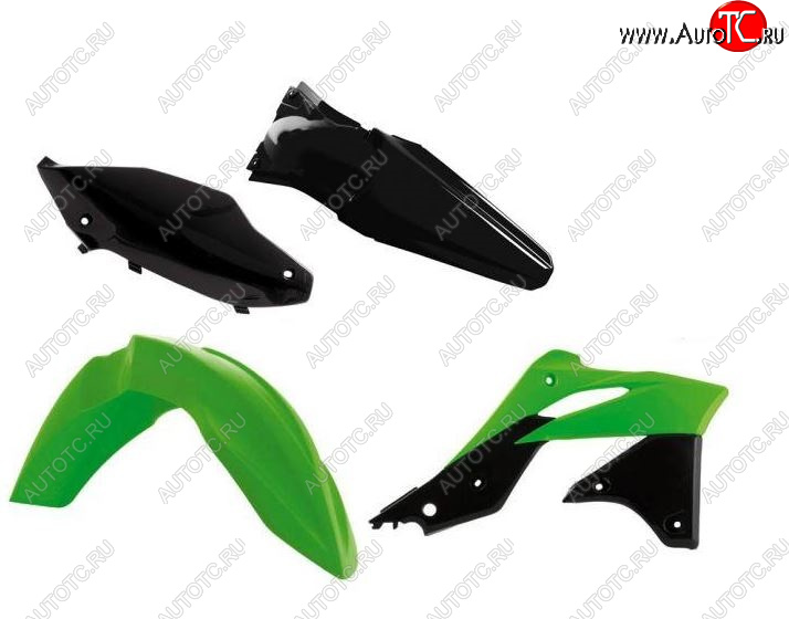 14 699 р. Комплект пластика R-Tech Kawasaki KX250F 13-16 (R-KITKXF-OEM-416) Зелено-Черный 2  r-kitkxf-oem-416  с доставкой в г. Воронеж