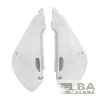 5 649 р. Обтекатели задн. боковые R-Tech Kawasaki KX65 01-17, KLX110 02-09 (R-FIKX0BN0065) белые  r-fikx0bn0065  с доставкой в г. Воронеж. Увеличить фотографию 1