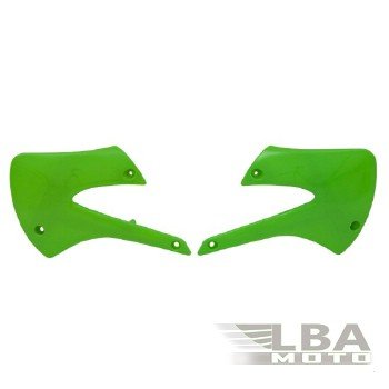 5 649 р. Обтекатели радиатора R-Tech Kawasaki KX85 98-13, KX100 04-13 (R-CVKX0VE0085) зеленые  r-cvkx0ve0085  с доставкой в г. Воронеж. Увеличить фотографию 1