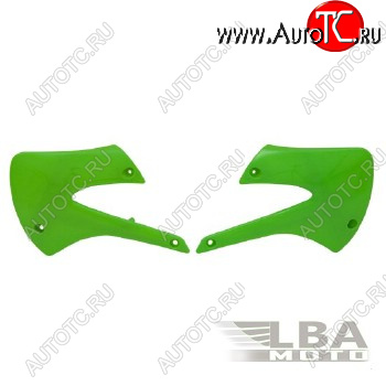 5 649 р. Обтекатели радиатора R-Tech Kawasaki KX85 98-13, KX100 04-13 (R-CVKX0VE0085) зеленые  r-cvkx0ve0085  с доставкой в г. Воронеж