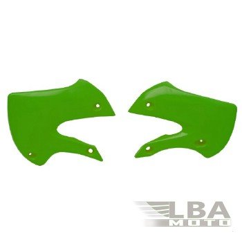 5 649 р. Обтекатели радиатора R-Tech Kawasaki KX65 01-17, KLX110 02-09 (R-CVKX0VE0065) зеленые  r-cvkx0ve0065  с доставкой в г. Воронеж. Увеличить фотографию 1