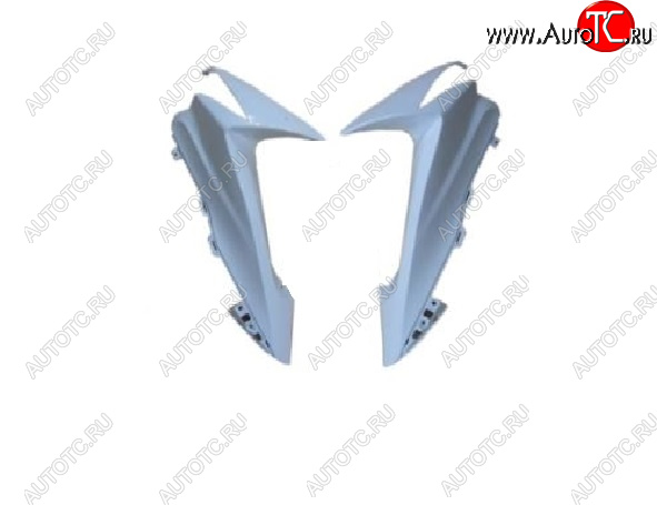 3 389 р. Накладка на левый воздуховод для Suzuki GSX-R 750600 11-19 Без цвета  пм-00015899  с доставкой в г. Воронеж