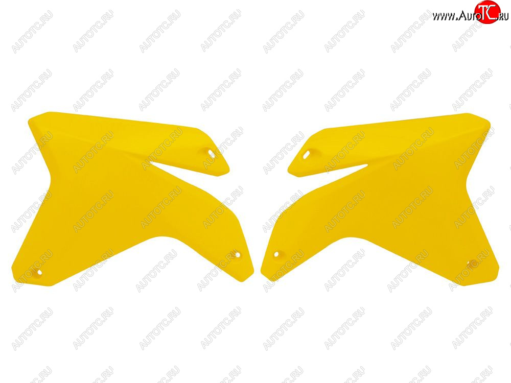 5 899 р. Обтекатели радиатора R-Tech Suzuki RMZ450 05-06 (R-CVRMZGI0005) желтые  r-cvrmzgi0005  с доставкой в г. Воронеж