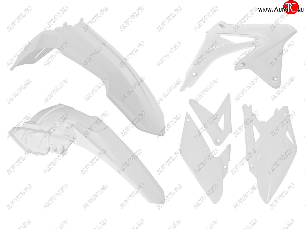 11 799 р. Комплект пластика R-Tech Suzuki RMX450Z 10-19 (R-KITRMX-BN0-411) Белый  r-kitrmx-bn0-411  с доставкой в г. Воронеж