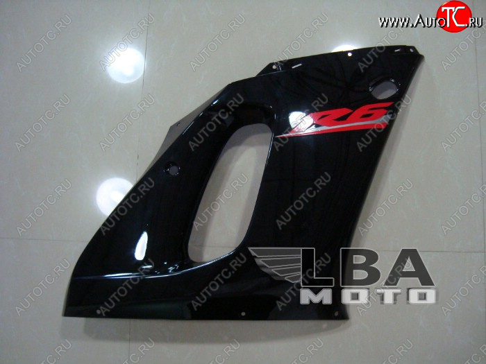 4 199 р. Правый верхний боковой пластик для Yamaha R6 99-02 Без цвета  пм-00000520  с доставкой в г. Воронеж