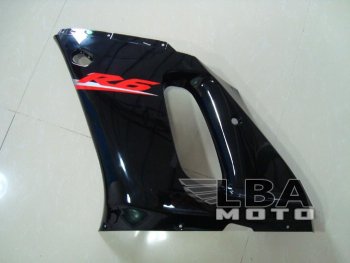 4 199 р. Левый верхний боковой пластик для Yamaha R6 99-02 Без цвета  пм-00000522  с доставкой в г. Воронеж. Увеличить фотографию 1