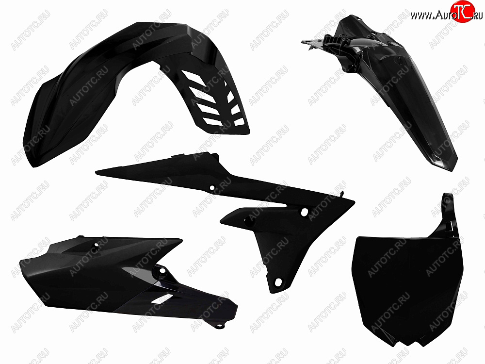 14 999 р. Комплект пластика R-Tech Yamaha WR250F 15-19, WR450F 16-18 (R-KITWRF-NR0-515) черный  r-kitwrf-nr0-515  с доставкой в г. Воронеж