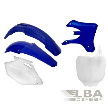 12 749 р. Комплект пластика R-Tech Yamaha YZ250F450F 03-05 (R-KITYZF-OEM-507) синийбелый  r-kityzf-oem-507  с доставкой в г. Воронеж. Увеличить фотографию 1