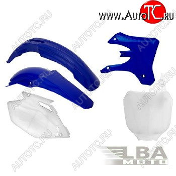 12 749 р. Комплект пластика R-Tech Yamaha YZ250F450F 03-05 (R-KITYZF-OEM-507) синийбелый  r-kityzf-oem-507  с доставкой в г. Воронеж