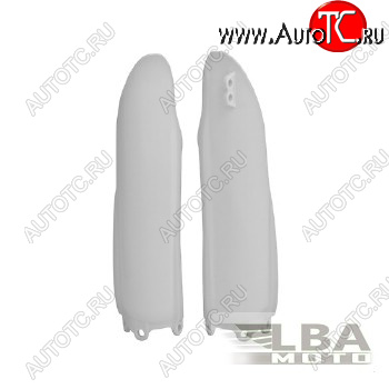 3 899 р. Защита вилки (пара) R-Tech Yamaha YZ125250 WR125250 08-14, YZ250F450F 08-09 (R-PSYZ0BN0008) белые  r-psyz0bn0008  с доставкой в г. Воронеж
