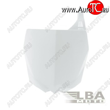 3 199 р. Щиток номера передний R-Tech Yamaha YZ125250 15-17, YZ250F450F 10-17 (R-TBYZFBN0010) белый  r-tbyzfbn0010  с доставкой в г. Воронеж