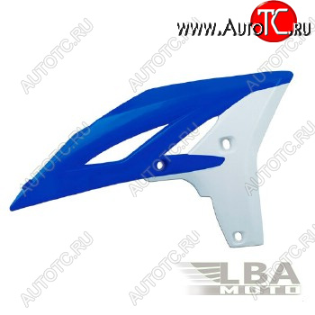 7 399 р. Обтекатели радиатора R-Tech Yamaha YZ250F 10-13, WR450F 12-15 (R-CVYZFBLBN25) синиебелые  r-cvyzfblbn25  с доставкой в г. Воронеж